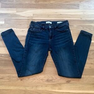 Jessica Simpson Kiss Me Super Skinny Dark Blue Denim Jeans Women’s 28